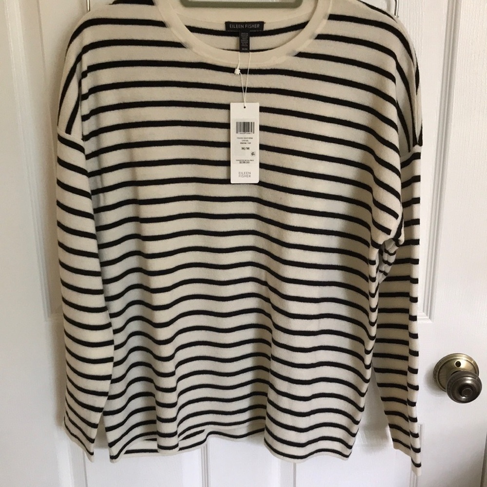 Eileen Fisher Striped Sweater